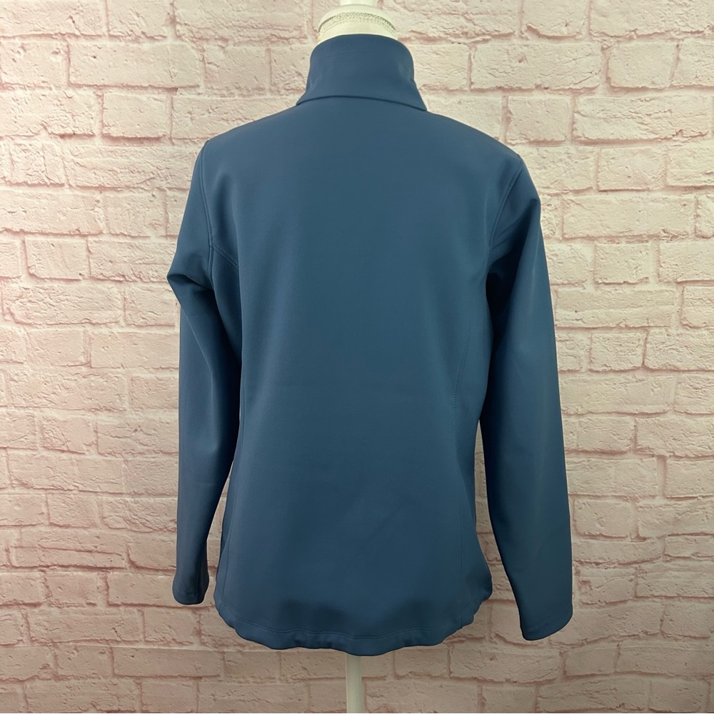 Columbia Womens Jacket Softshell Zipper Blue Size… - image 7